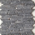 MOSAIQUES ALIAGA ADOUCI FONCE RANDOM FINES  BAGUETTES 1 cm