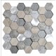 MOSAIQUES MIX "W"  HEXAGONE